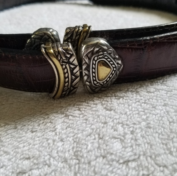 Brighton leather belt, Set of 2 belts- one genuine Brighton, one Brighton style. - Picture 14 of 14